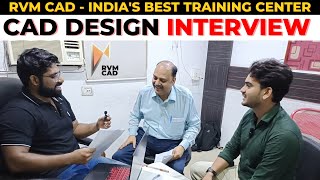 Design Engineer Inteview Questions  RVM CAD  Indias Best Skill Development Centre with 100 Jobs [upl. by Dionne]