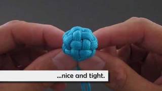 How to Make a Tiny Globe Knot by TIAT [upl. by Niarbo987]