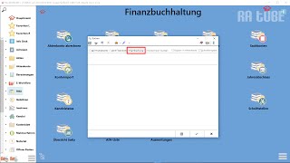 RAMICRO  Finanzbuchhaltung  Umbuchung [upl. by Ogata]