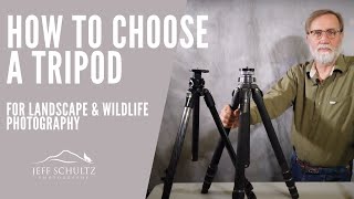 How to Choose a Tripod for Landscape amp Wildlife Photographers [upl. by Casilda]