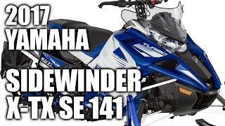 TEST RIDE 2017 Yamaha Sidewinder XTX SE 141 [upl. by Clawson]