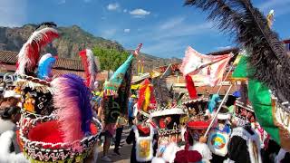 Brinco del Chinelo Carnaval Tepoztlán 2020 [upl. by Herrah]