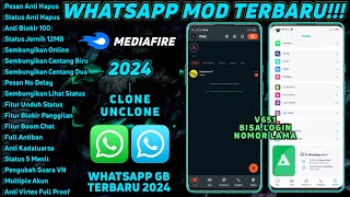 WhatsApp GB Terbaru 2024 100 Bisa Login Nomor Lama🔥 WA GB DELTA V651  WA GB TERBARU 2024 [upl. by Dickens]