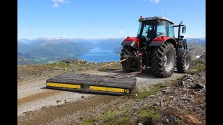 Road grader machine from Bergma [upl. by Binnings]