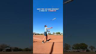 Baseball Bat Tricks Battle… Which Was More Impressive 🤔 A vs B [upl. by Urdna]