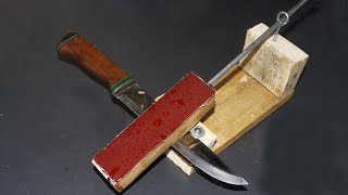 Amazing ways to sharpen a knife to razor sharpness [upl. by Fillbert927]