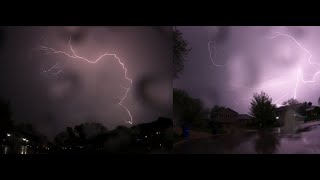 Phenomenal Lightning in SloMo on 5224 3rd POV [upl. by Iaverne]