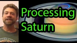 Planetary Imaging amp Processing Tutorial Saturn Registax Photoshop Castrator  P3 [upl. by Owiat]