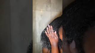 Sunday Reset w a message naturalhair 4cnatural washdayroutine sundayreset [upl. by Service]