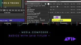 Avid editing basics [upl. by Auginahs]