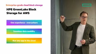 New HPE GreenLake Block Storage for AWS  Chalk Talk [upl. by Collbaith]