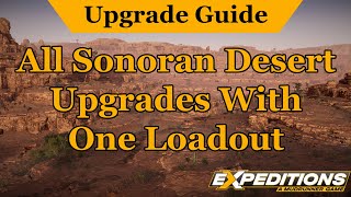 All Sonoran Desert Upgrades An Expeditions Guide [upl. by Mogerly]