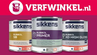 Sikkens Rubbol Primer  Verfwinkelnl [upl. by Artinek]