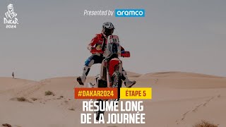 Le résumé de lÉtape 5 présenté par Aramco  Dakar2024 [upl. by Pelletier]