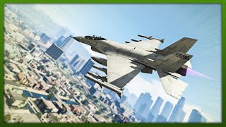 GTA 5 Funny Moments  EPIC Jet Launch Stunt GTA V Stunts amp Fails [upl. by Onitsoga843]