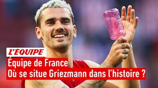 Antoine Griezmann entretil dans le top 5 des meilleurs joueurs de lhistoire des Bleus [upl. by Erodisi]