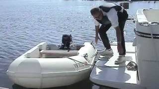 Yacht tender and Utility Tender Davit system [upl. by Hertberg875]