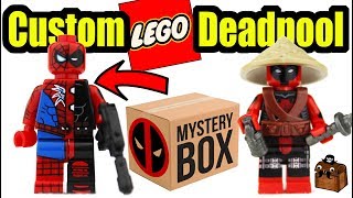 LEGO Deadpool Minifigures with Hulkpool Big Figure knockoff DUO LE PIN DLP9079 [upl. by Brent]