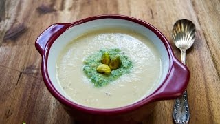 PetersilienwurzelSuppe  Vorspeise Weihnachtsmenü mit DerBioKoch  Rezept und Anleitung [upl. by Seem43]