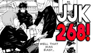 DID THIS REALLY HAPPEN WTF GEGE FACE CAM  Jujutsu Kaisen 268 SPOILERS LIVE REACTION JJK 268 [upl. by Terri]