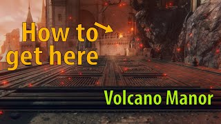 Volcano Manor  Secret area after beating Godskin Noble [upl. by Arikat]