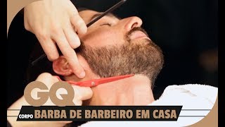 Como fazer uma barba bem acabada em casa l Corpo l GQ Brasil [upl. by Brynne]