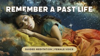 PAST LIFE REGRESSION Guided Meditation and Hypnosis BEGINNER level [upl. by Ybbed360]