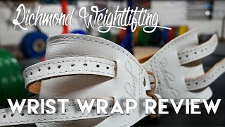 Richmond Weightlifting Wrist Wraps Review [upl. by Schwenk]