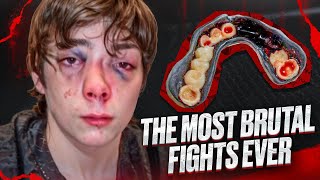 The Most Brutal Fight Moments Of All Time  MMAs Most Savage Moments amp Knockouts [upl. by Effy67]