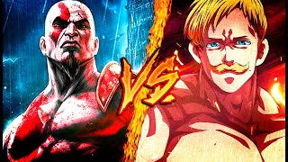 KRATOS VS ESCANOR ║ COMBATES MORTALES DE RAP ║ JAYF FT BTH GAMES [upl. by Hoisch]