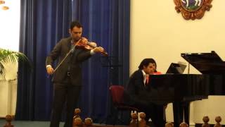 Introduction and Tarantella by Sarasate performed by David Lisker violin [upl. by Engedus]