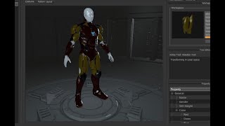 ArmorSmith Designer Simple Tutorial Ironman Infinity War [upl. by Atteuqnas972]