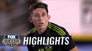 USA vs Mexico  2015 CONCACAF Cup Highlights [upl. by Llenral]