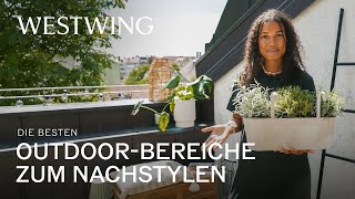 Terrasse modern dekorieren und Balkon gestalten  Die besten Garten amp Balkon Ideen  Howto [upl. by Eriha]