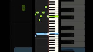 Kinichs Theme EASY Piano Tutorial  Genshin Impact shorts [upl. by Laup]