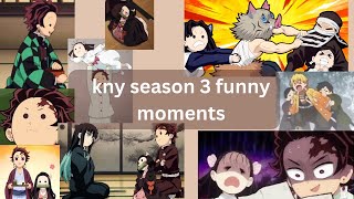 Kimetsu no yaiba season 3 funny moments [upl. by Tome74]