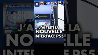 PS5  Je vous MONTRE la NOUVELLE INTERFACE  🔥 Toutes les INFOS [upl. by Peih]