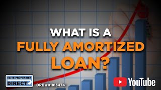 What is a fully amortized loan [upl. by Ralleigh521]