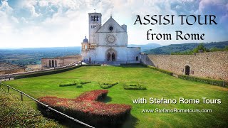 ASSISI  Private Tour with Stefano Rome Tours [upl. by Anawak334]