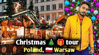 Warsaw Christmas🎄 Poland 🇵🇱  The Best In Europe Old Town Poland Travel Vlog [upl. by Andromache224]