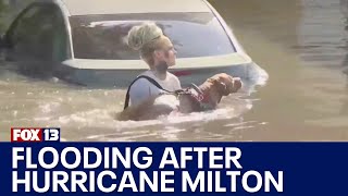 Hurricane Milton Flooded apartments in Clearwater FL [upl. by Wardieu]