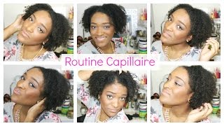 MA ROUTINE CAPILLAIRE 2015 cheveux crépus frisés [upl. by Lathan396]