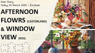 Which puzzle is your favorite Castorlands Afternoon flowers or RGSs Window View [upl. by Anelem]