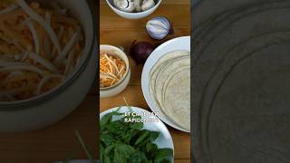 Quesadillas au épinards et champignons 🤤 recette quesadillas gamer twitch [upl. by Ellenar]