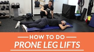 Activate your lateral hamstrings and glutes with no equipment [upl. by Deeraf546]