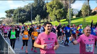 Mezza Maratona Roma OstiaLa partenza della terza griglia [upl. by Gass238]