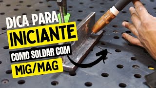 Noções Básicas de Soldagem MIGMAG para Iniciantes migmag soldamig [upl. by Fredek]