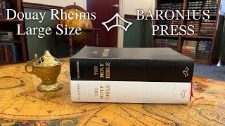 Baronius Press  Douay Rheims Large Size with Illustrations [upl. by Melosa]