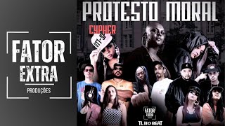 CYPHER PROTESTO MORAL TL No Beat Nathyzika Cris SNJ Tuca Realidade Cruel [upl. by Lyrehc835]