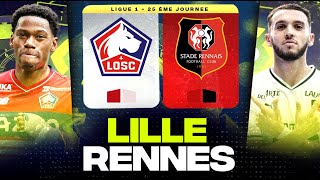 🔴 LILLE  RENNES  🔥 Enorme Choc pour lEurope   losc vs srfc   LIGUE 1  LIVEDIRECT [upl. by Nesiaj]